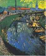 Vincent Van Gogh The channel oil